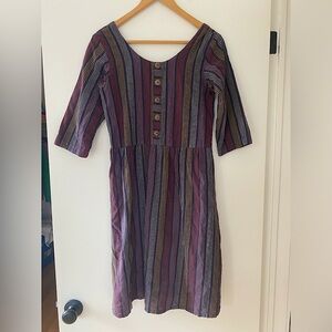 Cotton/linen dress. No tags. Size small. 4.
